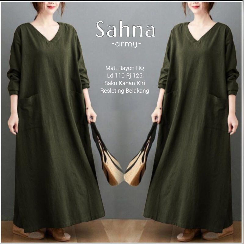 SAHNA DRES WANITA TERBARU