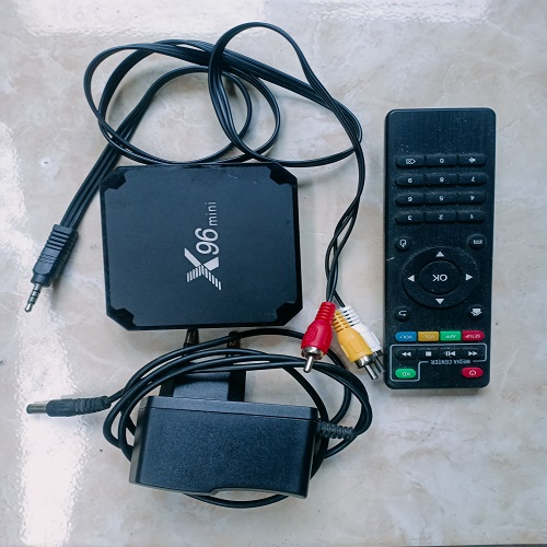 STB Android Tv Box x96 mini 4K ram 2GB rom 16GB Android 7.1 Bekas