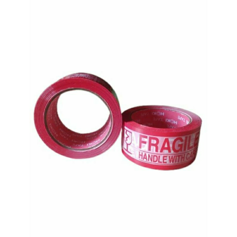 

LAKBAN FRAGILE / JANGAN DIBANTING 48 MM X 100 YARD