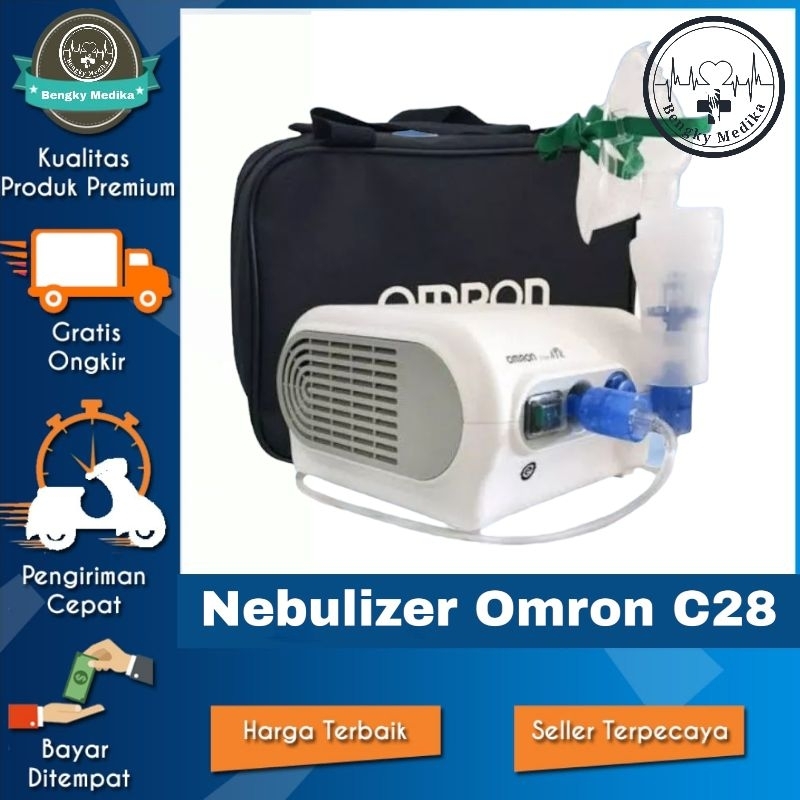 Nebulizer Omron C28  Nebulizer Omron NE-C28  Alat Nebu Omron Inhalasi  Omron