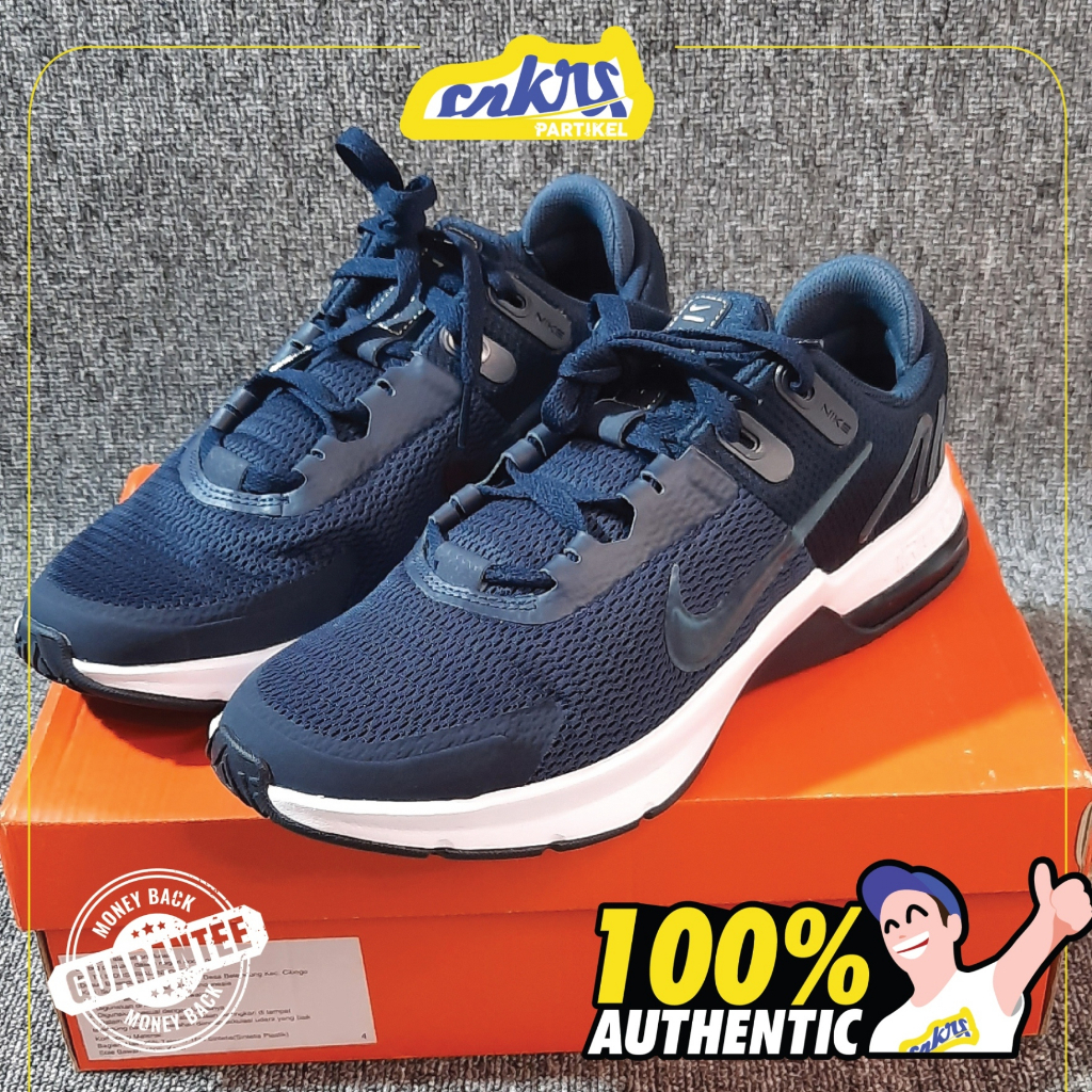 Sepatu Sneakers Nike Air Max Alpha Trainer 4 'Obsidian' ORIGINAL