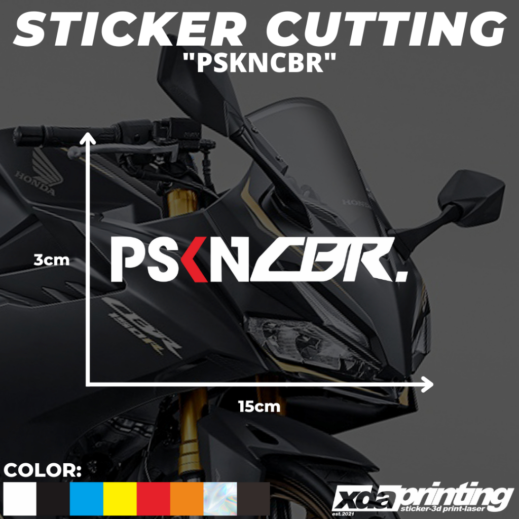 

STICKER/STILER CUTTING PSKNCBR. PASUKAN HONDA CBR