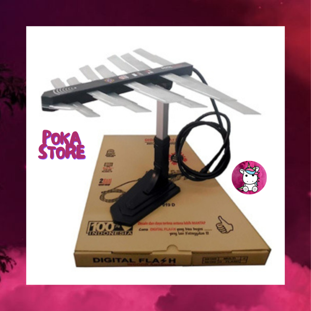 ANTENA DALAM DIGITAL TV INDOOR - FLASH