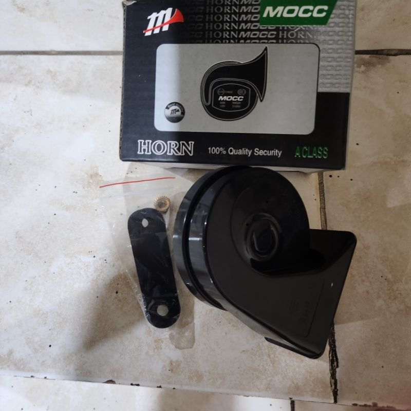 KLAKSON KEONG SINGLE + COVER WATERPROOF HORN MOTOR MOBIL UNIVERSAL SEMUA MOTOR MIO VARIO VIXION BEAT SUPRA X REVO NMAX PCX AEROX