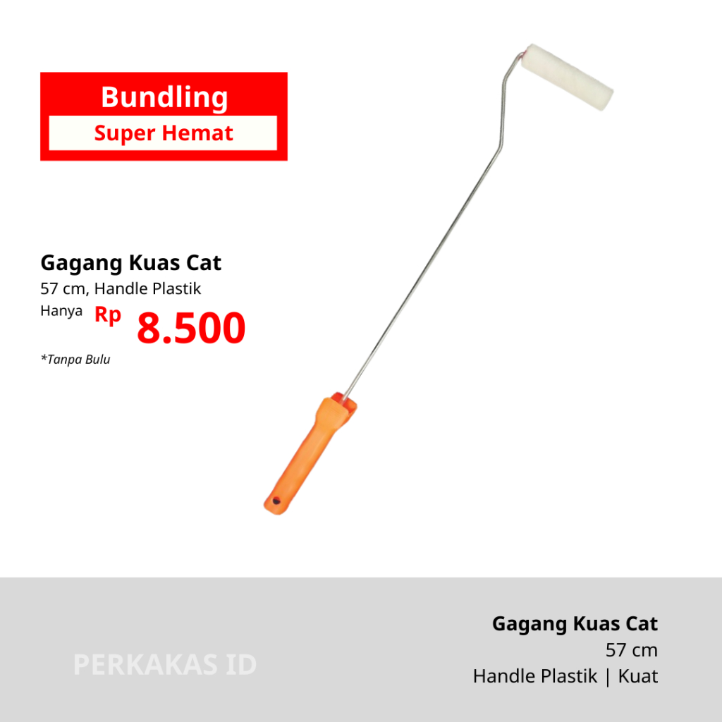 [BUNDLING] Paket Kuas Roll Cat 4 Inch OWNER