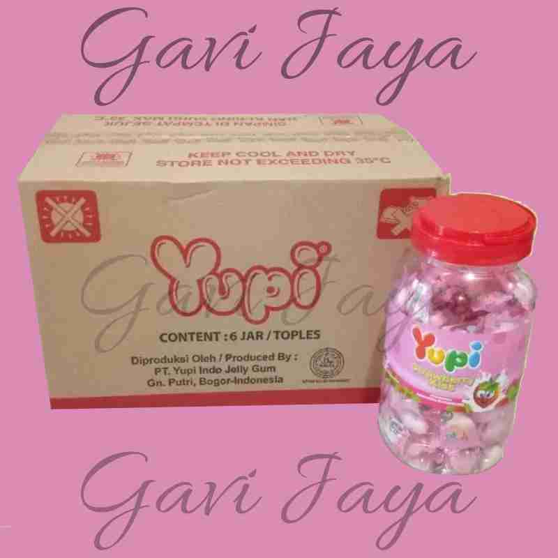 YUPI TOPLES / YUPI JAR STRAWBERRY KISS 300gr