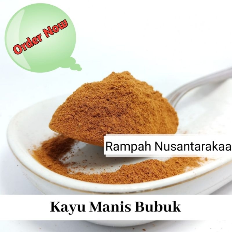 

Kayu manis bubuk kemasan 50 gram