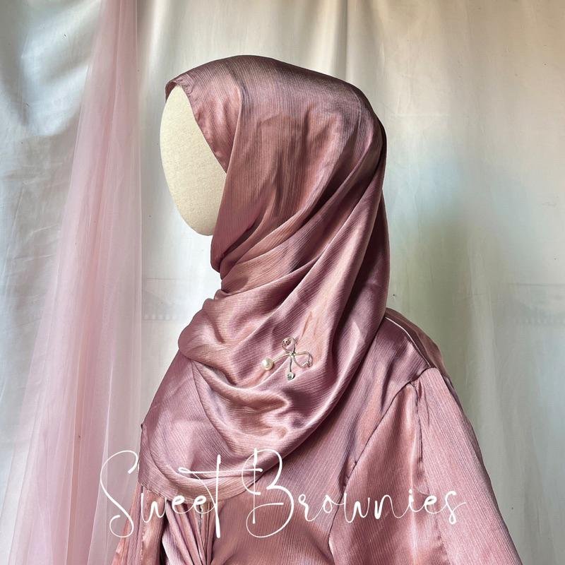 PASHMINA SILK CARDENZA PREMIUM // PASHMINA SATIN KEKINIAN