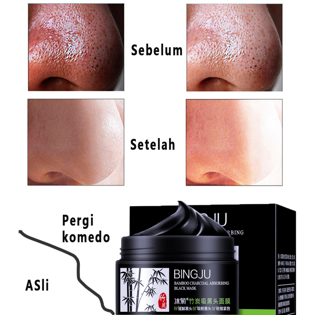 [Barang Spot] Masker Komedo Masker Komedo Kuat masker Masker penghilang komedo 120g Untuk pria wanita masker wajah penghilang komedo masker menghilangkan komedo bahan botani Ringan dan tidak menyebabkan iritasi