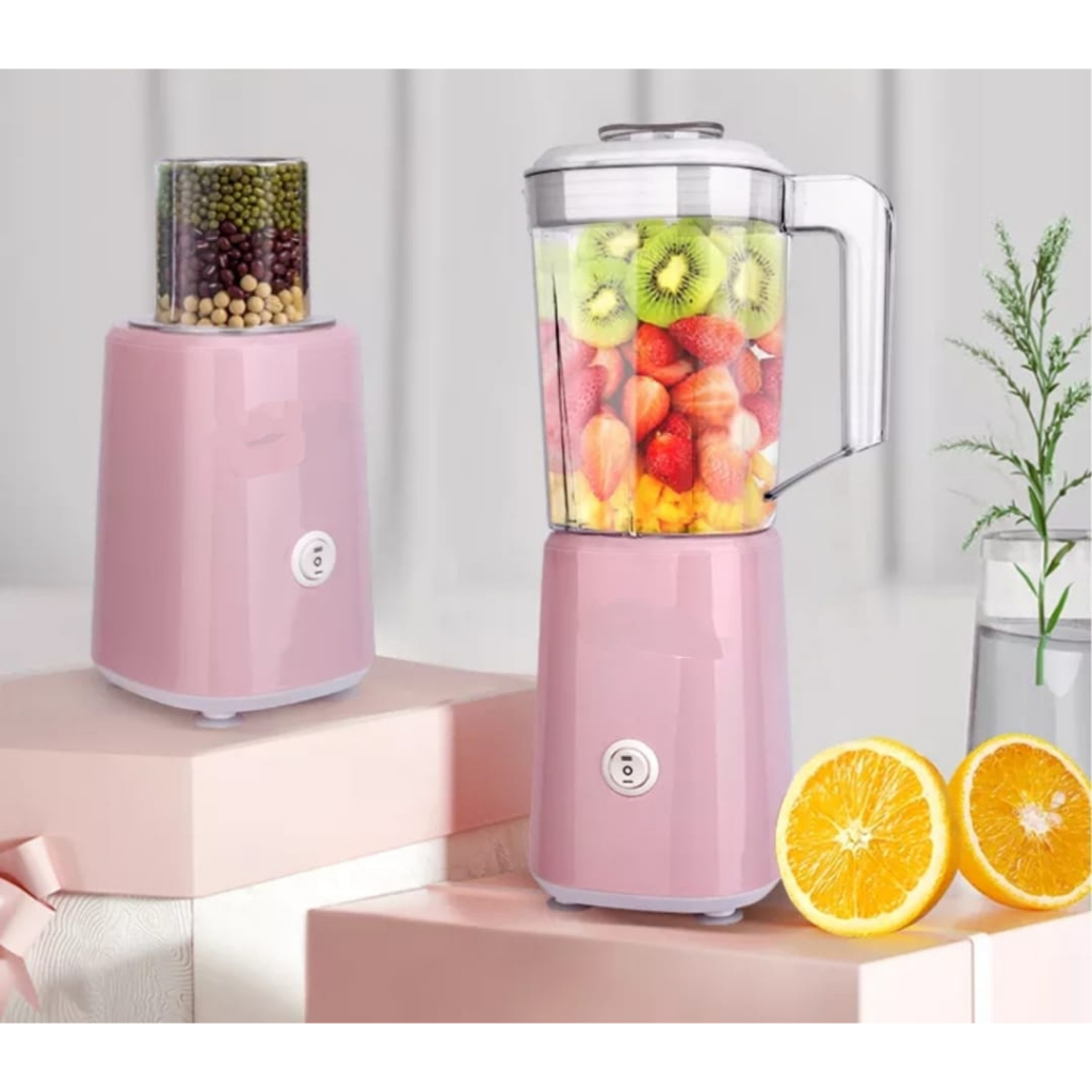 MKC KIMISO - Blender Juicer  2 in 1  Buah, Sayuran, dan Bumbu Dapur 300watt