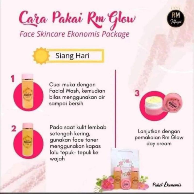 RM GLOW MAISYAH paket PLATINUM