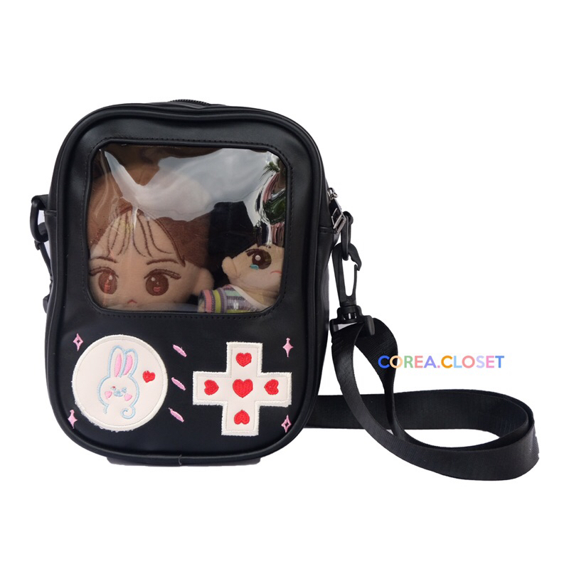 READY STOCK tas selempang  untuk boneka dan konser Sling Bag Ver. 1 (tas boneka 20cm 15cm Cuji Bag d