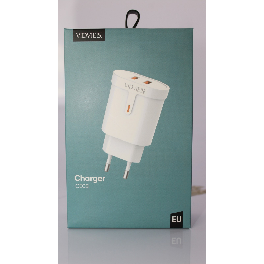 TRAVEL ADAPTER CHARGER VIDVIE'S 12W CE05-TC