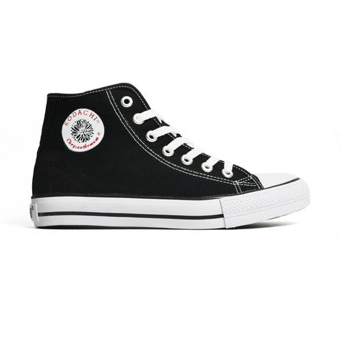 Stokready Kodachi 901 High Cut Hitam Size Anak-Dewasa 28-45 Seragam Sepatu Sekolah Casual