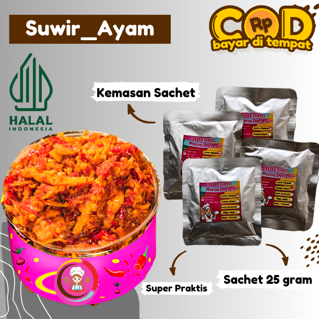 [SACHET] SAMBEL CUMI MANJA SAMBAL FRESH SOTONG ASIN SUWIR CAKALANG AYAM TUNA TONGKOL PECEL KACANG TERI SUWIR EATSAMBEL EAT SACHET CIAMIK EATSAMBAL SAMYANG GOCHUJANG HALAL MAKAN MAKANAN PEDAS KULINER FOOD CEMILAN DIET IDE JUALAN SIMPLE MUKBANG JAJAN  MENU