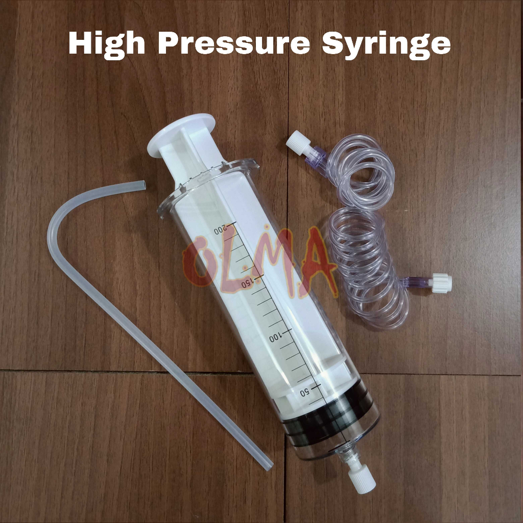 Syringe CT Scan Medicath CT 200 NE for CT Scan Nemoto Angio 200 ml