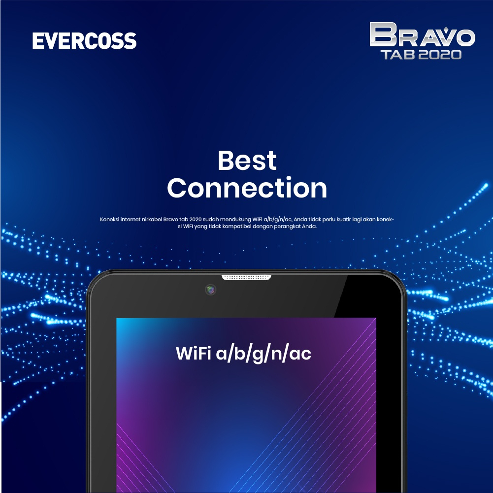 TABLET EVERCOSS BRAVO TAB 2020- WIN TAB - RAM 3GB-ROM32GB -GARANSI RESMI