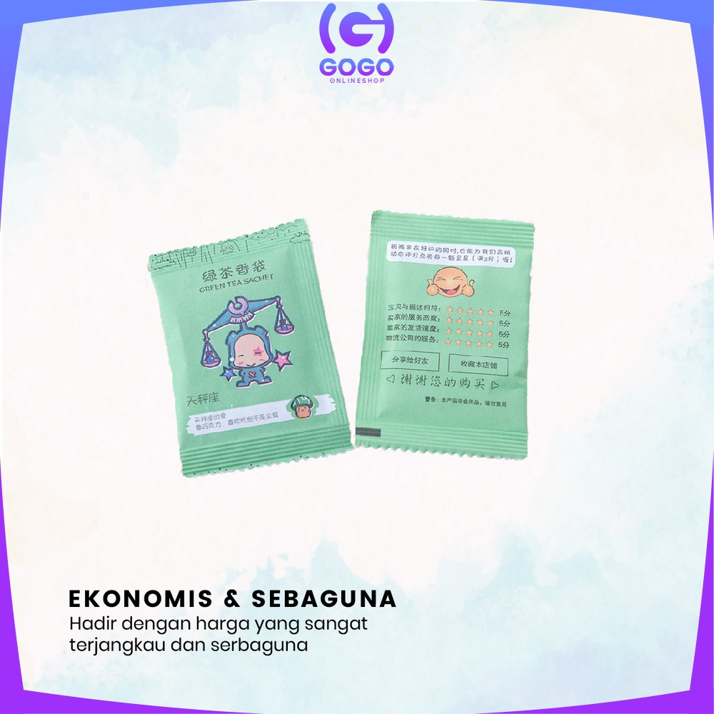 GOGO-C835 Pengharum Ruangan Sachet Pewangi Ruangan Aromaterapi / Parfum Ruangan Saset Mini Pewangi Lemari Pakaian / Pewangi Mobil / Pewangi Mini Ruangan