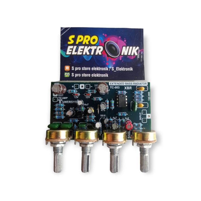 Mono tone control subwoofer tone control xbr tunersys