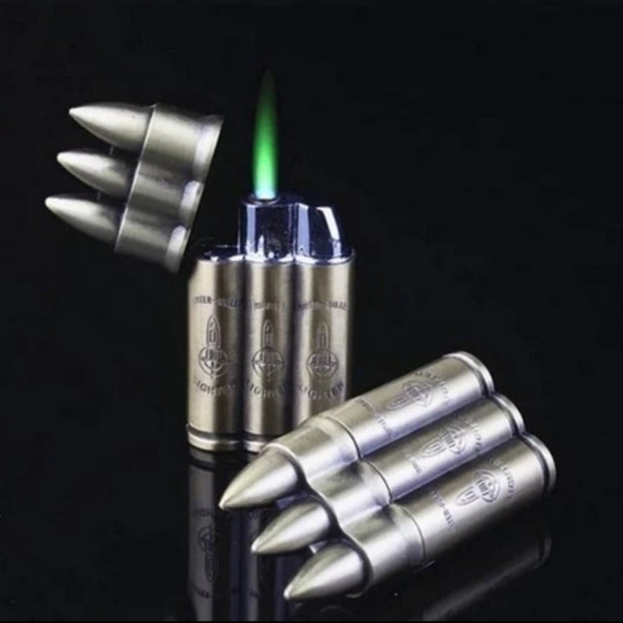 KOREK API UNIK MODEL 3 PELURU KOREK API GAS ISI ULANG