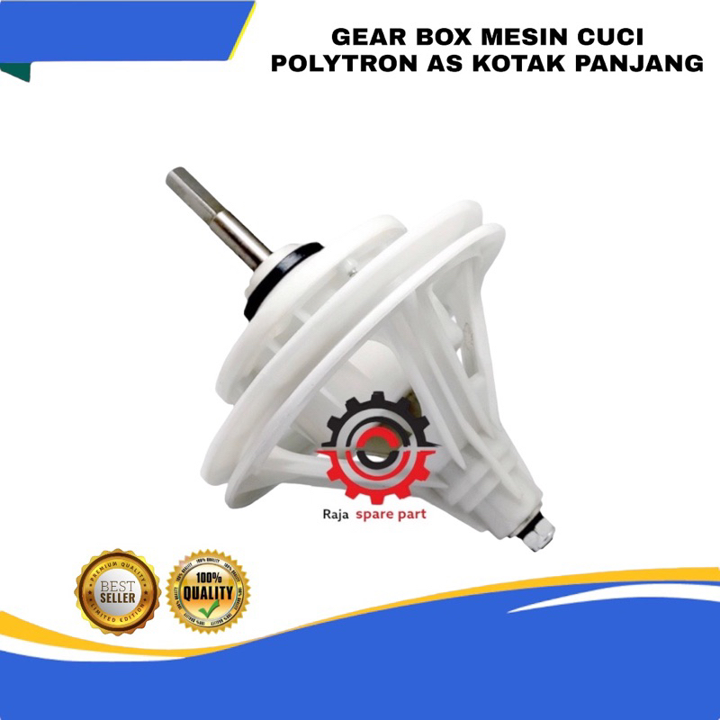 GEAR BOX GEARBOX MESIN CUCI POLYTRON AS KOTAK PANJANG | GIRBOX MESIN CUCI 2 TABUNG