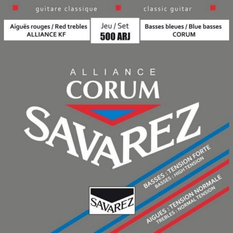 Savarez 500 ARJ - Corum Alliance Mixed Tension Classical Guitar Strings
