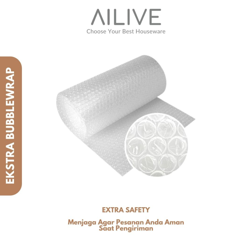 Extra Bubble Wrap - Menjaga Pesanan Anda Pada Saat Pengiriman Extra Safety