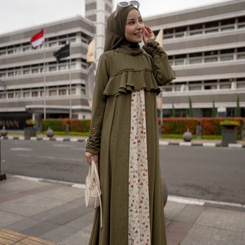 Gamis Kanisha 04 I Luna Hijab Official I Luna Hijab Is Our Crown I Fashion Muslim