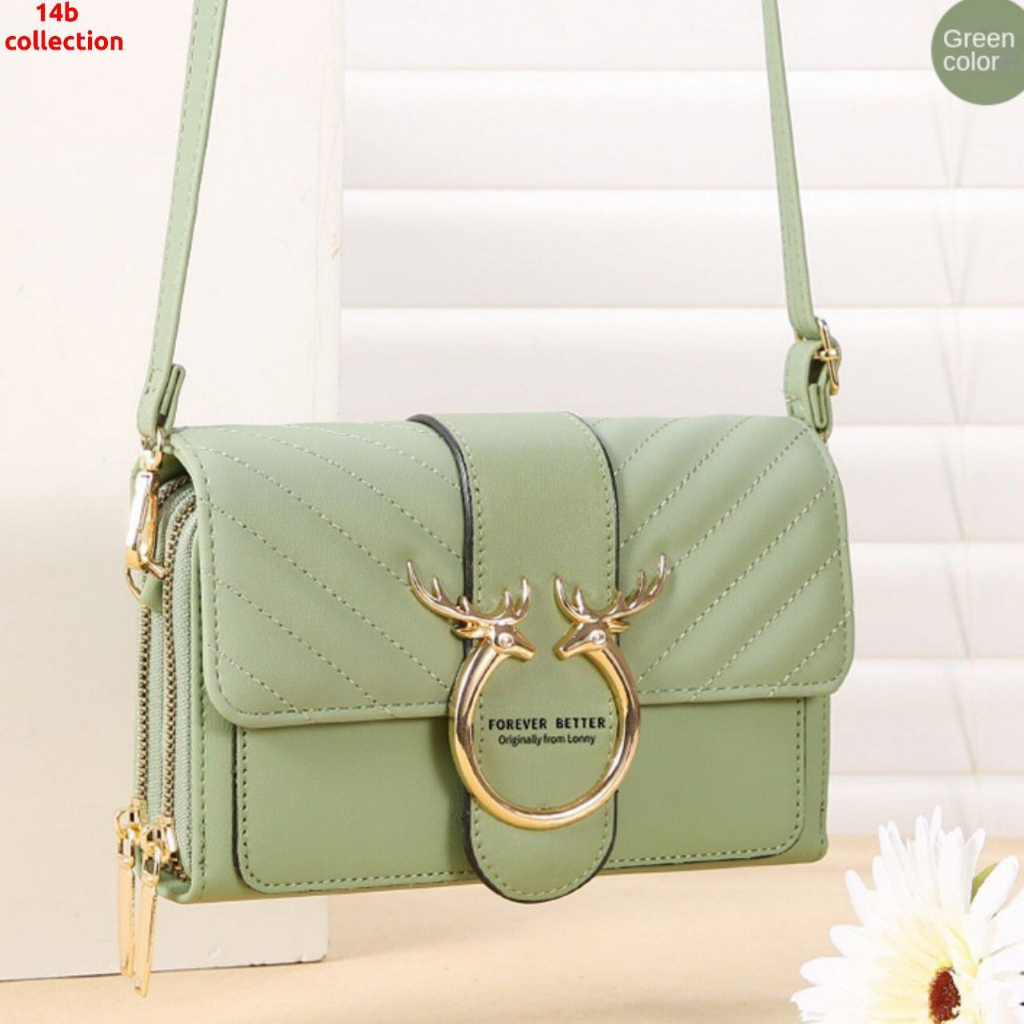 Tas wanita Sling bag Tas selempang wanita Tas sling bag wanita import Tas wanita terbaru Tas selempang wanita korea Sling