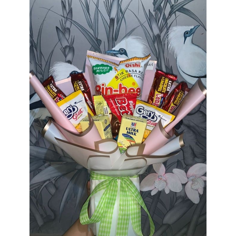 

Buket Jajan/Snack Bouquet (jangan di co)