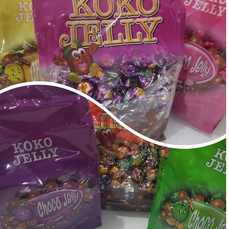 

permen coklat malaysia cokelat candy koko jelly cocoaland 750 gram