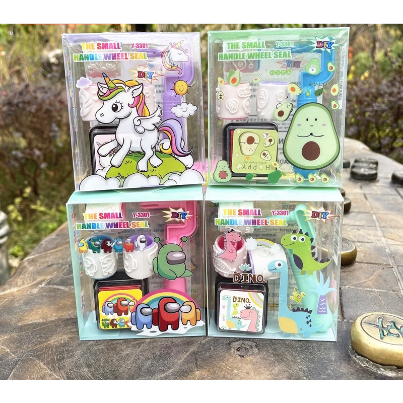 

Stempel Roll Mainan Anak Karakter Roller Stamp Lucu Mainan Edukasi Handle Wheel Seal / ￼STAMP SET ROLL/CAP STEMPEL ROLL / ￼Mainan Anak Kecil Stamp Rolling - Mainan Cap Roll Anak