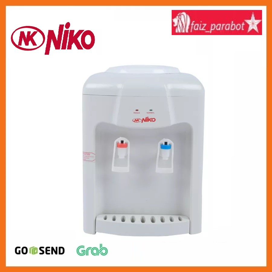 NIKO DISPENSER NIKO NK-8 W WATER DISPENSER HOT NORMAL / DISPENSER GALON ATAS PANAS NORMAL