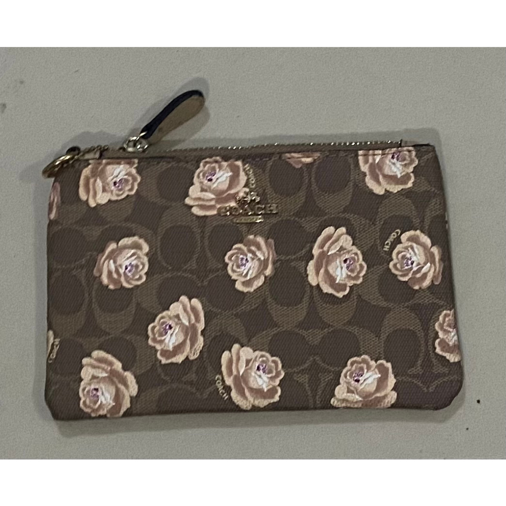 [BACA DESKRIPSI] CKBAGS - DOMPET COIN WANITA CLUTH MINI COIN C0ACH VELVET DOMPET FASHION (LOGO) #3662