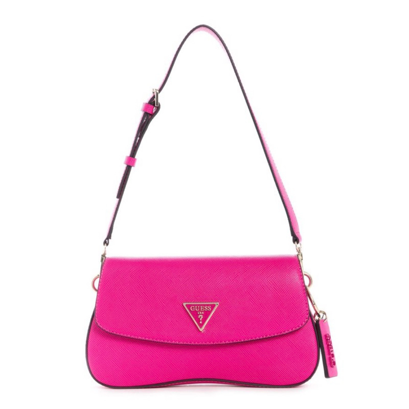 Guess Cordelia Shoulder Bag Original Fuschia