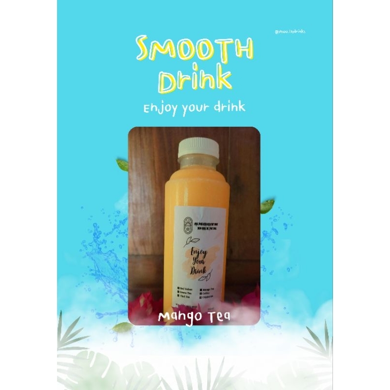 

Smooth Drink Minuman rasa Mango Tea 250 ml