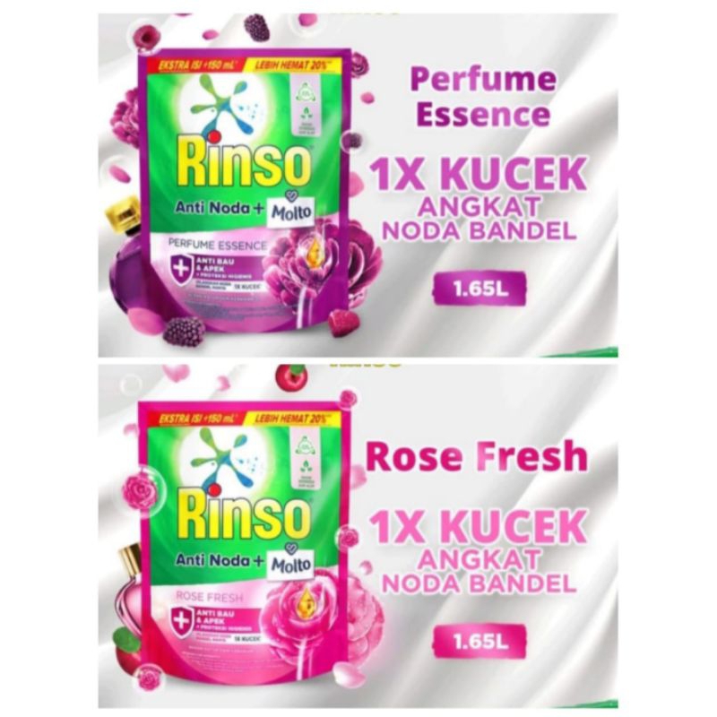 Rinso Molto  Detergent / Rinso Cair 1,65 L