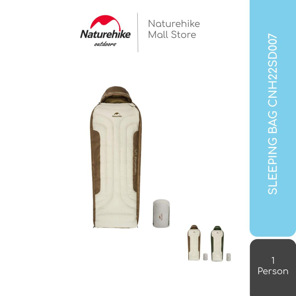 SLEEPING BAG / KANTONG TIDUR CAMPING SNOW WINTER NATUREHIKE CNH22SD007