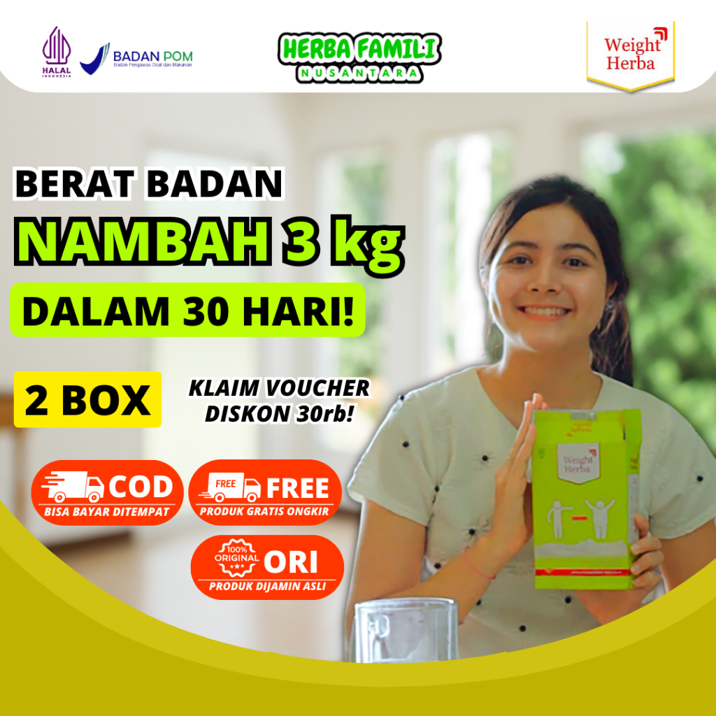 

Weight Herba | Susu Murni Tingkatkan Nafsu Makan dan Menambah Berat Badan