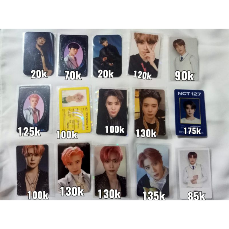 NCT 127 PHOTOCARD PC JAEHYUN MARK JOHNNY SUPERHUMAN NEOZONE ARRIVAL IRREGULAR REGULAR WITHDRAMA BACK