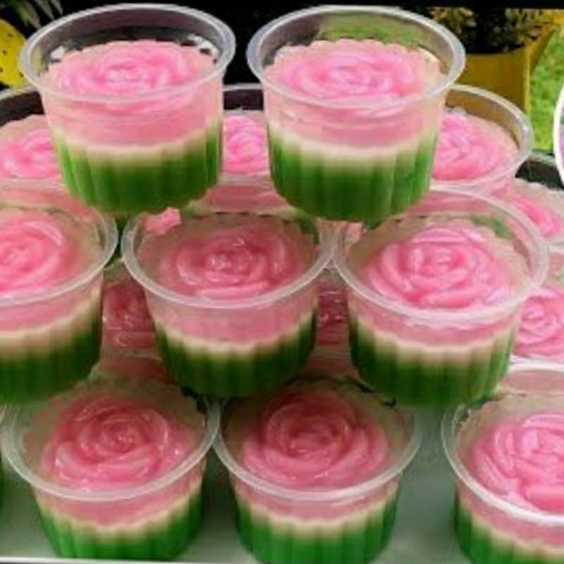 Cup Puding/ Cup Ulir Jelly Belimbing 120ml Isi 50pcs