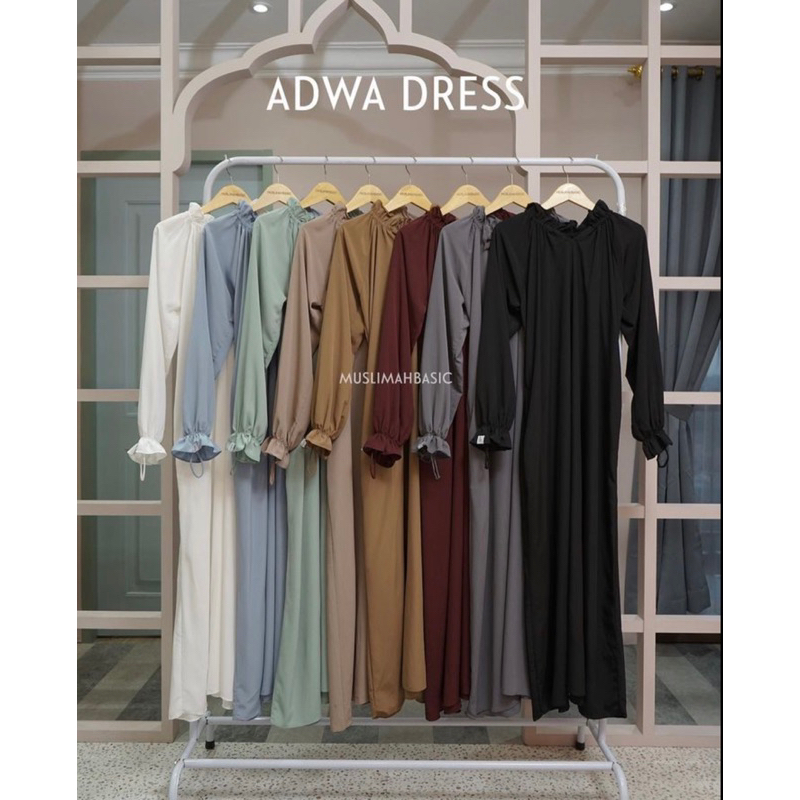ADWA DRESS by MUSLIMAHBASIC.ID