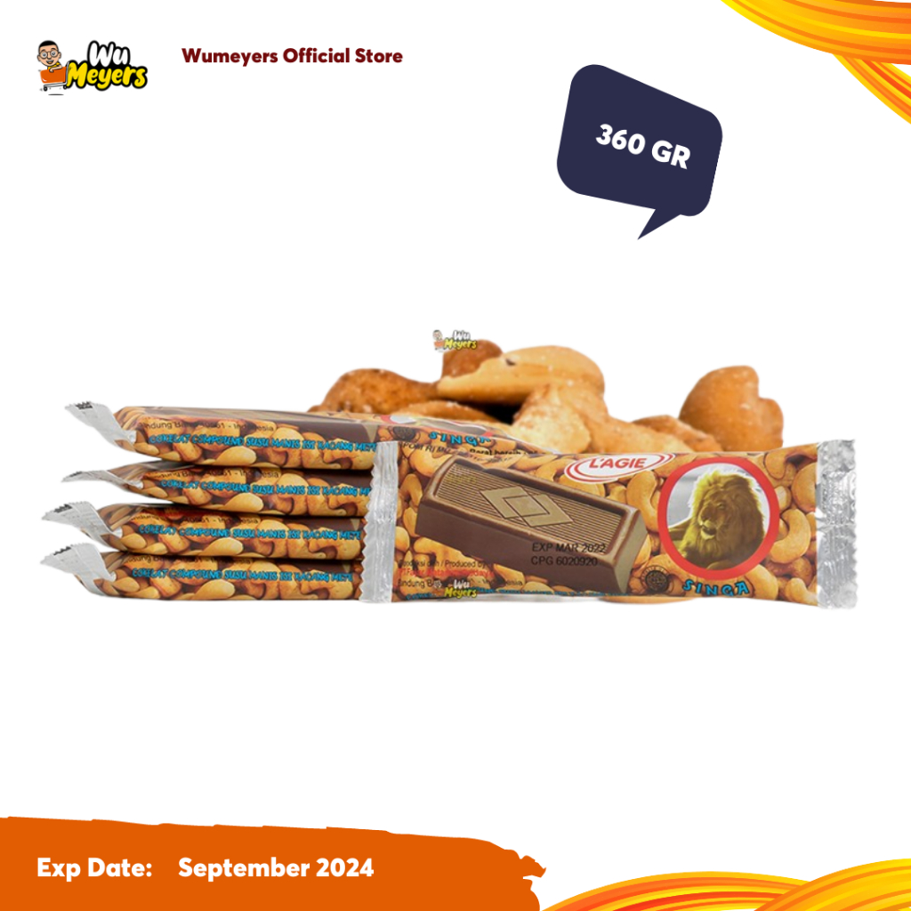 (FreeOngkir) Lagie Coklat Compound Seri Singa Halal Terpopuler