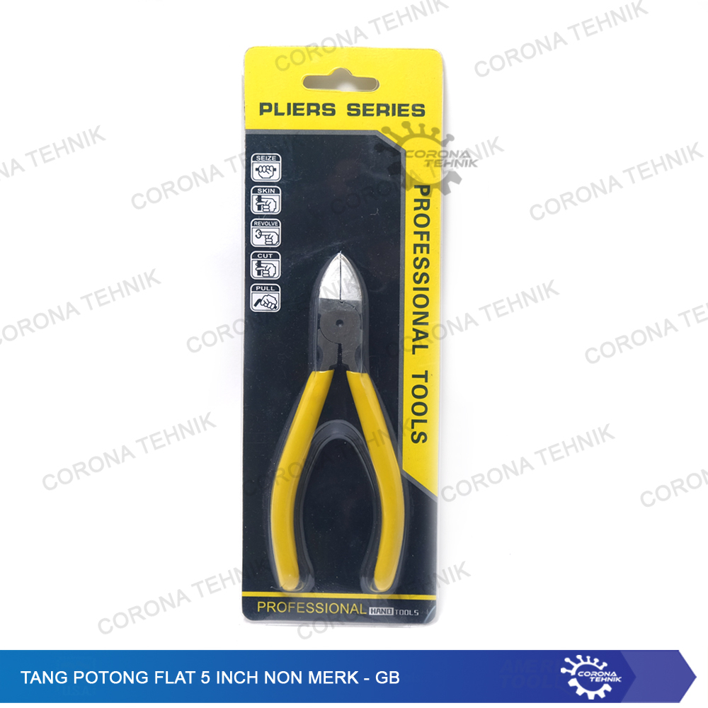 5 Inch Non Merk - GB Tang Potong Flat
