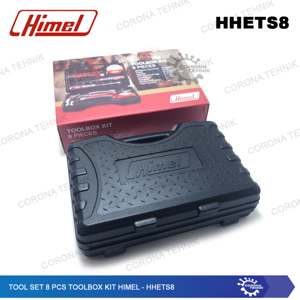 Tool Set 8 Pcs Toolbox Kit Himel - HHETS8