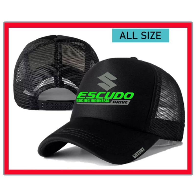 topi trucker premium logo Suzuki Escudo