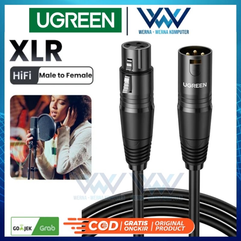 UGREEN Kabel XLR Microphone Audio Male to Female