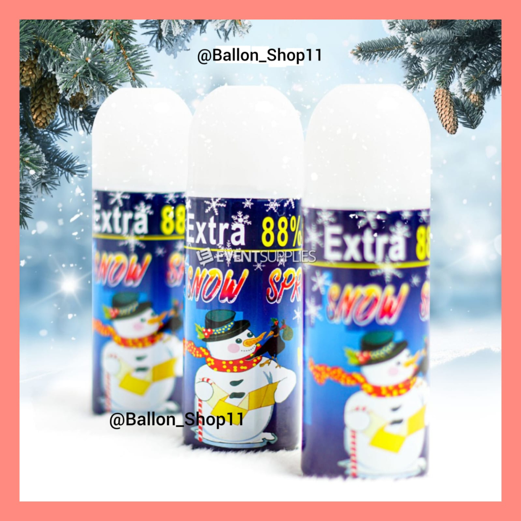 [KHUSUS PULAU JAWA SAJA] Crazy Snow Spray Semprotan Party Birthday Salju