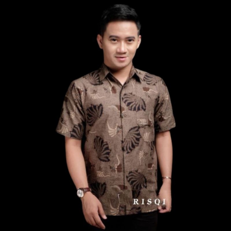 Kemeja batik pria lengan panjang reguler terlaris | Batik pria lengan panjang reguler