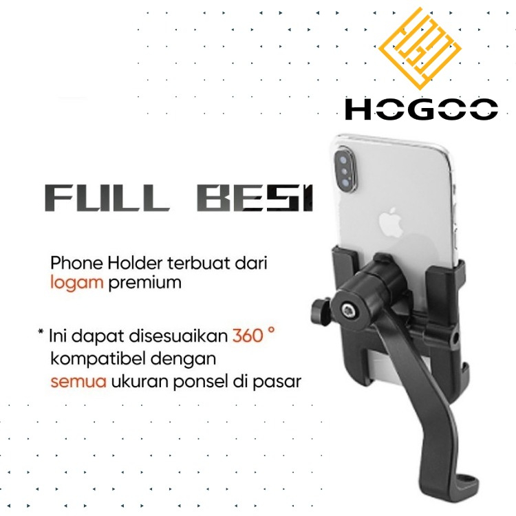 Holder Hp Besi Phone Stand dudukan hape alat penyangga hp